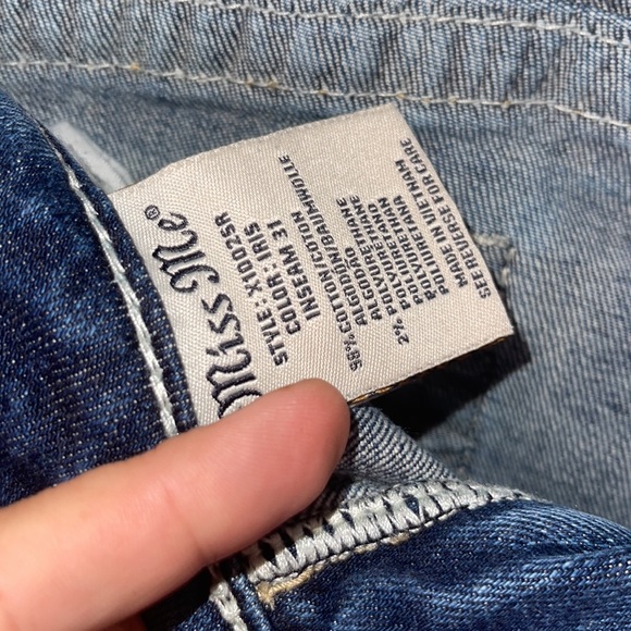 Miss Me The M Series Skinny High Waist Distressed Jeans - Picture 8 of 9